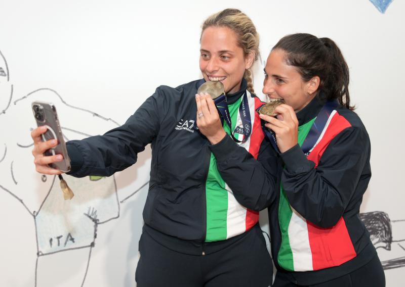 CASA ITALIA Nuoto Sincronizzato Tiro Arco Arrampicata Sportiva Padel LPA04475 Ph Luca Pagliaricci CONI CASA ITALIA Nuoto Sincronizzato Tiro Arco Arrampicata Sportiva Padel LPA04475 Ph Luca Pagliaricci CONI