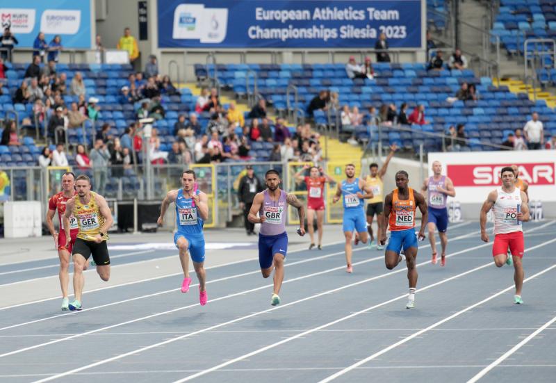 ITALIA 4x100 Staffetta U LPA00147 Ph Luca Pagliaricci CONI ITALIA 4x100 Staffetta U LPA00147 Ph Luca Pagliaricci CONI