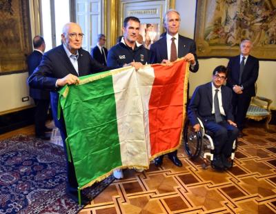 Azzurri al Quirinale per il nuovo Anno Scolastico