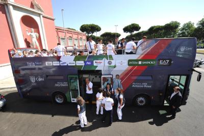 Azzurri al Quirinale, Vezzali e De Pellegrin ricevono il tricolore