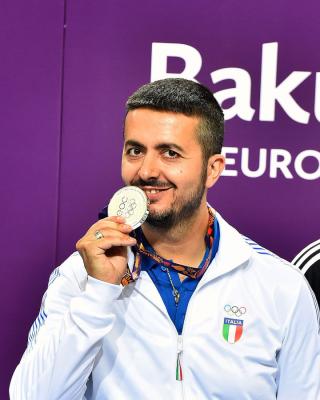 Baku 2015 - De Nicolo argento tiro a segno carabina 50 metri