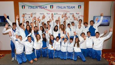 Baku 2015 - Festa a Casa Italia per scherma, nuoto e beach soccer