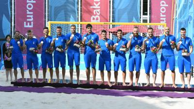 Baku 2015 - Italia Beach Soccer argento