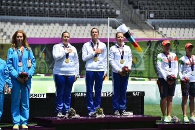 Baku 2015 - Oro dell’Italdonne di tiro con l’arco