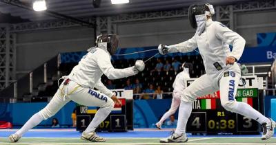 Baku 2015 - Sfida azzurra nella spada: Fichera batte Cimini e va ai quarti