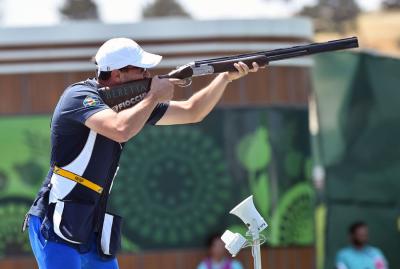 Baku 2015 - Valerio Luchini medaglia d’oro nello skeet