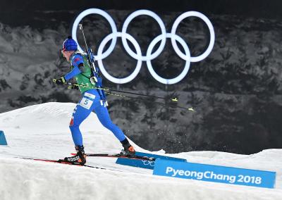 Biathlon Relay: Team Italy