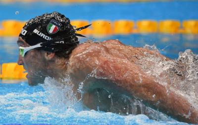 Bronze Burdisso on 200 butterfly