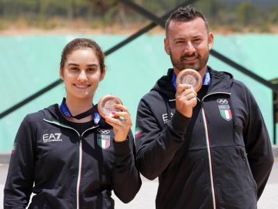 Bronzo in coppia per Tesconi e Giancamilli