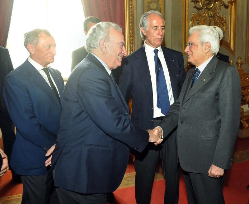 CONI Mattarella Foto Simone Ferraro - GMT 040 CONI Mattarella Foto Simone Ferraro - GMT 040