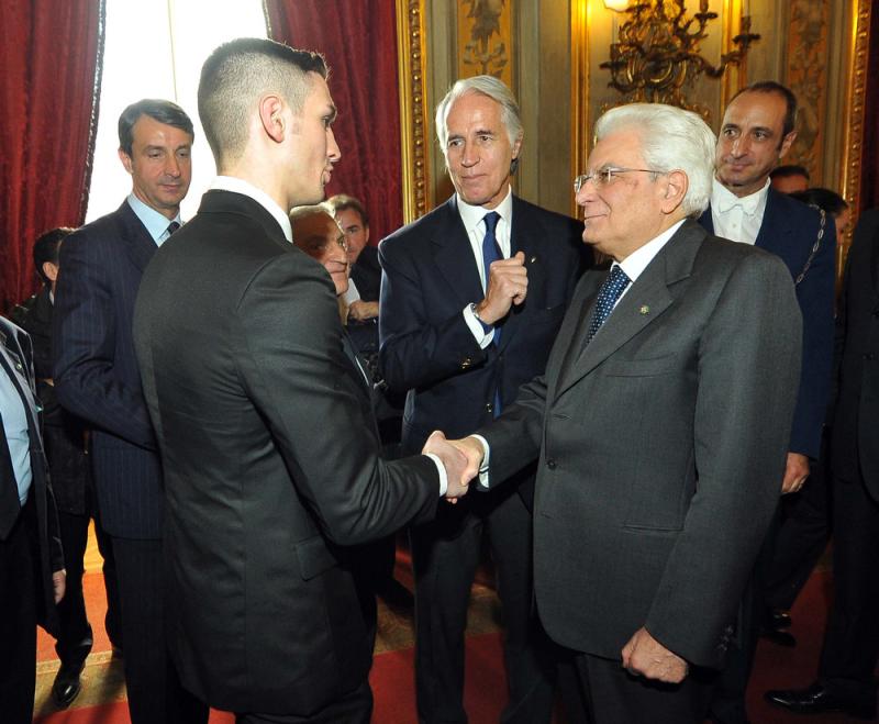 CONI Mattarella Foto Simone Ferraro - GMT 066 CONI Mattarella Foto Simone Ferraro - GMT 066