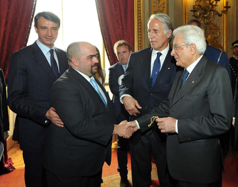 CONI Mattarella Foto Simone Ferraro - GMT 071 CONI Mattarella Foto Simone Ferraro - GMT 071
