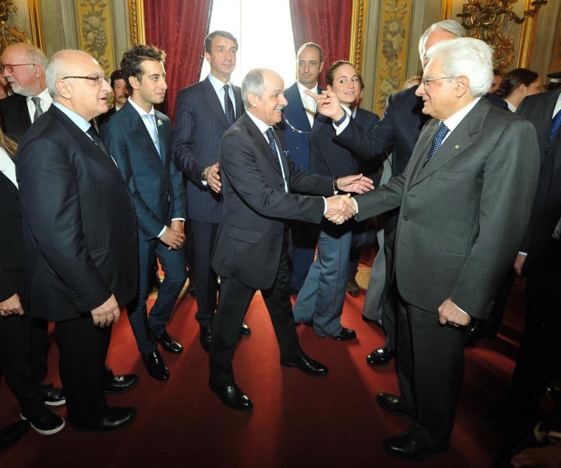 CONI Mattarella Foto Simone Ferraro - GMT 081 CONI Mattarella Foto Simone Ferraro - GMT 081