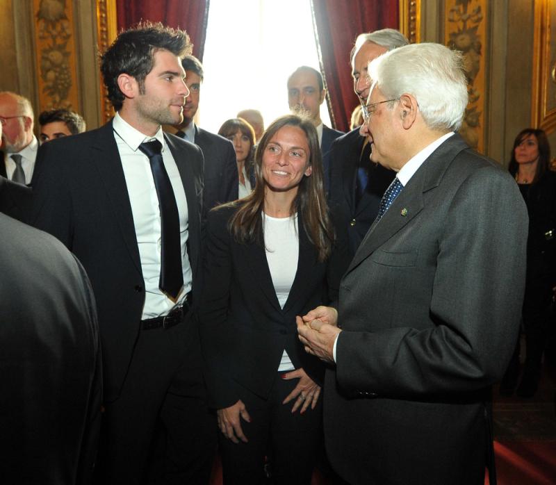CONI Mattarella Foto Simone Ferraro - GMT 085 CONI Mattarella Foto Simone Ferraro - GMT 085