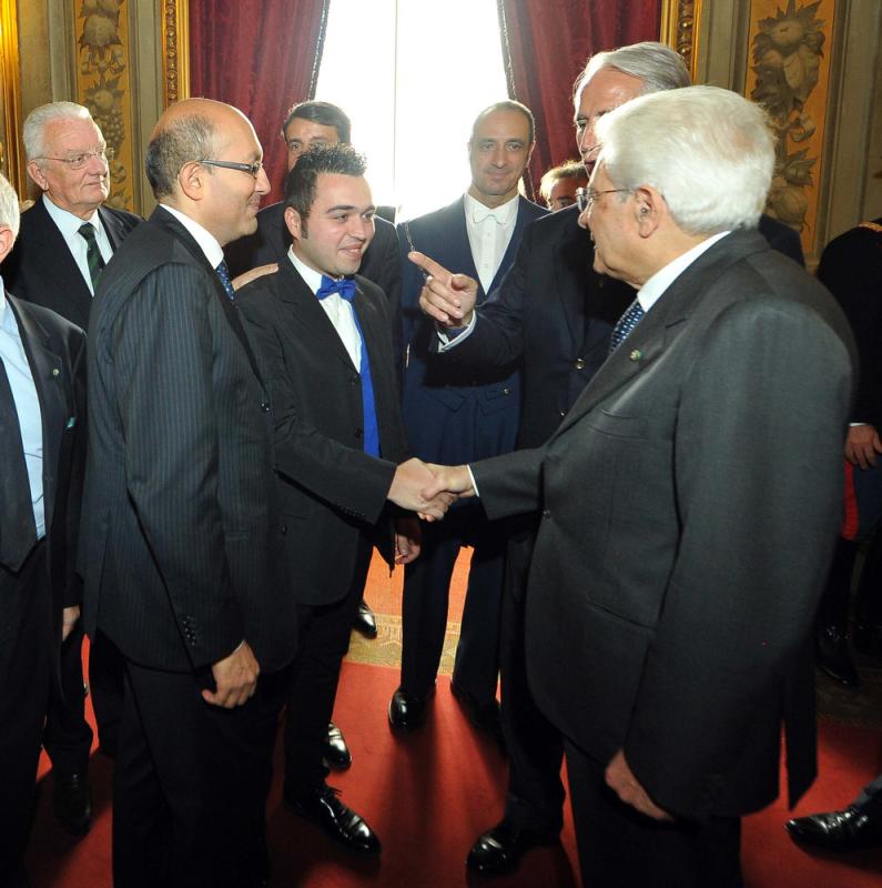 CONI Mattarella Foto Simone Ferraro - GMT 103 CONI Mattarella Foto Simone Ferraro - GMT 103