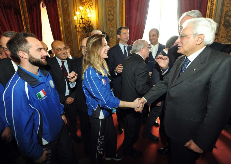 CONI Mattarella Foto Simone Ferraro - GMT 109 CONI Mattarella Foto Simone Ferraro - GMT 109
