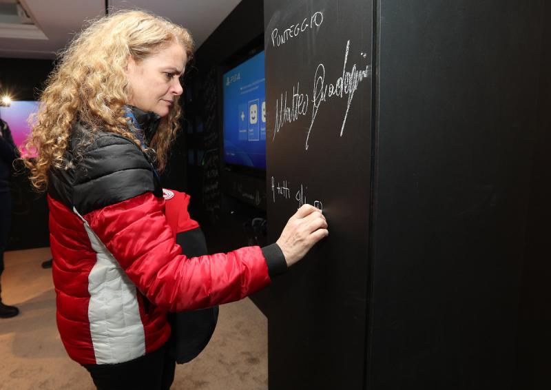 180211 009 Governatore Canada Casa Italia Pagliaricci - GMT 180211 009 Governatore Canada Casa Italia Pagliaricci - GMT