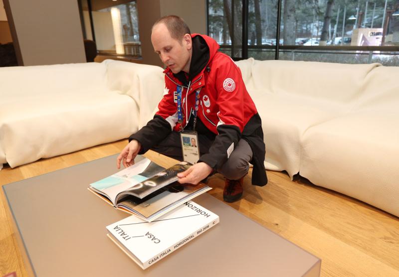 180211 016 Governatore Canada Casa Italia Pagliaricci - GMT 180211 016 Governatore Canada Casa Italia Pagliaricci - GMT