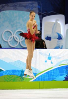 Carolina Kostner in pista