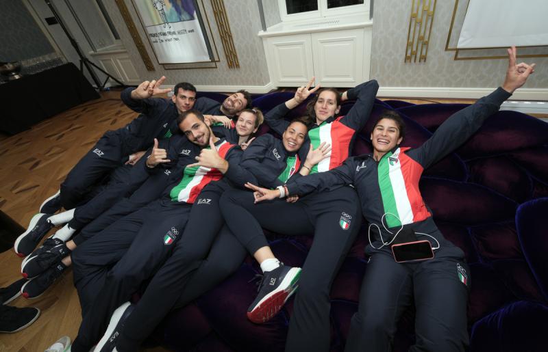 CASA ITALIA Scherma LPA03638 Ph Luca Pagliaricci CONI CASA ITALIA Scherma LPA03638 Ph Luca Pagliaricci CONI