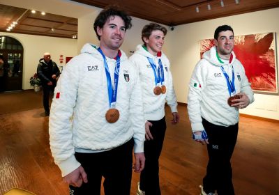 Casa Italia in Cortina: guests on 18 February