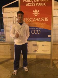 Vincenzo_Chiara_argento nel Beach Wrestling 