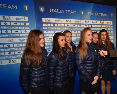 Club Olimpico e Italia Team a cena