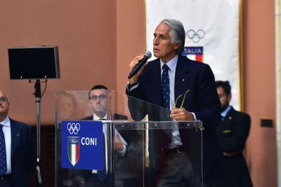 Conferenza stampa del Presidente Malagò su Roma 2024