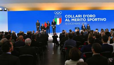 Consegnati i Collari d'Oro al merito sportivo 2018