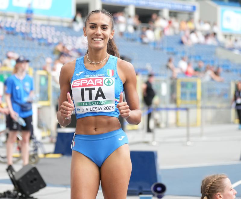 DALIA KADDARI 200m Ph Simone Ferraro SFA02956 DALIA KADDARI 200m Ph Simone Ferraro SFA02956