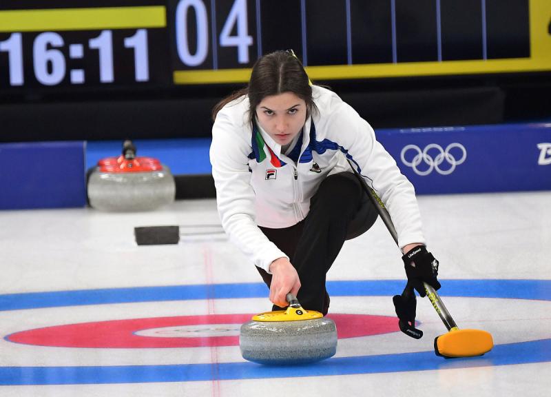 azzurri curling vincono match inaugurale contro usa foto mezzelani gmt sport030 azzurri curling vincono match inaugurale contro usa foto mezzelani gmt sport030