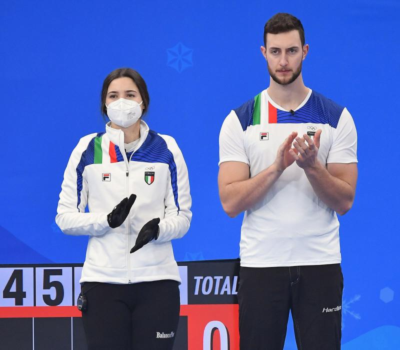 azzurri curling vincono match inaugurale contro usa foto mezzelani gmt sport018 azzurri curling vincono match inaugurale contro usa foto mezzelani gmt sport018