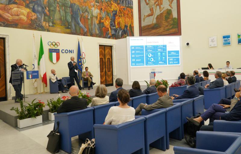 Conferenza Istat Coni Ph Luca Pagliaricci 019  Conferenza Istat Coni Ph Luca Pagliaricci 019
