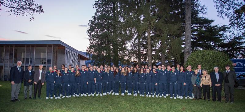 01 La squadra azzurra per gli Eyof 2015 01 La squadra azzurra per gli Eyof 2015