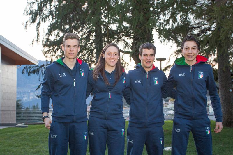 09 Jan Kuppelwieser, Jasmin Volgger e Patrick Braunhofer (Biathlon), Aaron Kostner (Combinata Nordica) 09 Jan Kuppelwieser, Jasmin Volgger e Patrick Braunhofer (Biathlon), Aaron Kostner (Combinata Nordica)