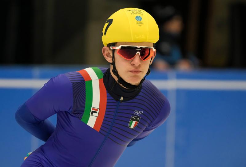 EYOF FVG Short Track  Zampedri Daniele foto Simone Ferraro SFA00462 EYOF FVG Short Track  Zampedri Daniele foto Simone Ferraro SFA00462