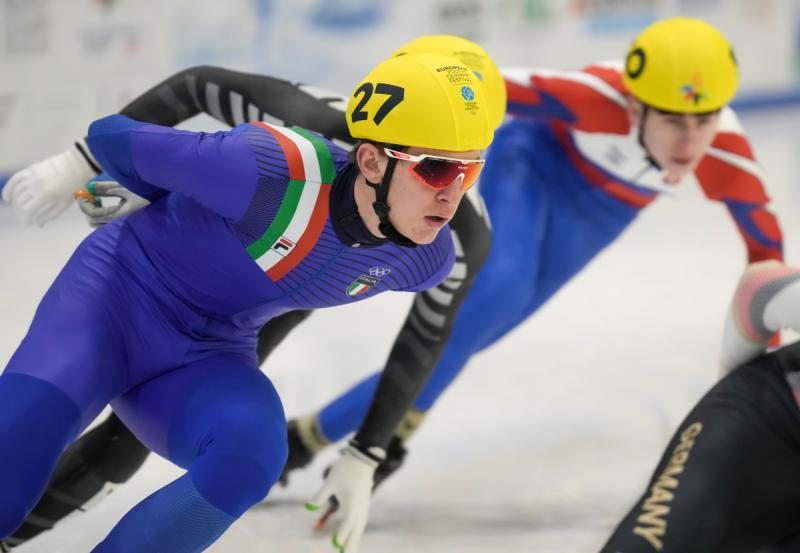 EYOF FVG Short Track  Zampedri Daniele foto Simone Ferraro SFA00505 EYOF FVG Short Track  Zampedri Daniele foto Simone Ferraro SFA00505