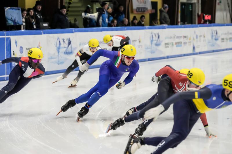 EYOF FVG Short Track  Zampedri Daniele foto Simone Ferraro SFA01685 EYOF FVG Short Track  Zampedri Daniele foto Simone Ferraro SFA01685