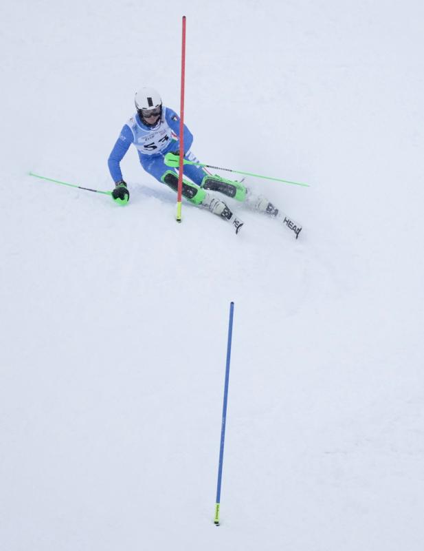 EYOF FVG Slalom U ANTONIOLI Glauco foto Simone Ferraro SFA05292 EYOF FVG Slalom U ANTONIOLI Glauco foto Simone Ferraro SFA05292