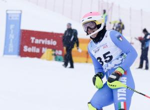 EYOF FVG Slalom U BROGLIO Pietro foto Simone Ferraro SFA04993