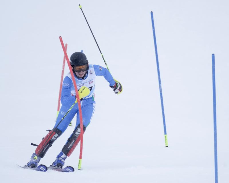 EYOF FVG Slalom U CLAUDANI Jacopo foto Simone Ferraro SFA04647 EYOF FVG Slalom U CLAUDANI Jacopo foto Simone Ferraro SFA04647