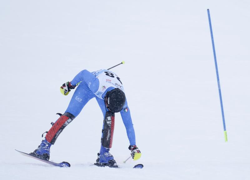 EYOF FVG Slalom U CLAUDANI Jacopo foto Simone Ferraro SFA04689 EYOF FVG Slalom U CLAUDANI Jacopo foto Simone Ferraro SFA04689