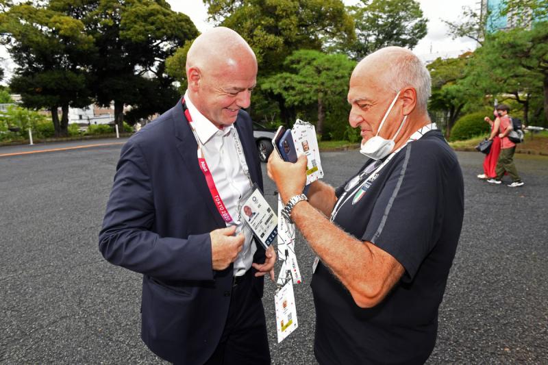 INFANTINO MALAGO  foto mezzelani  GMT SPORT(c)061 INFANTINO MALAGO  foto mezzelani  GMT SPORT(c)061