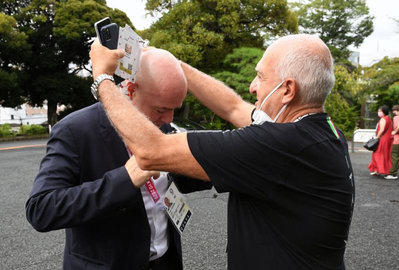 INFANTINO MALAGO  foto mezzelani  GMT SPORT(c)063 INFANTINO MALAGO  foto mezzelani  GMT SPORT(c)063