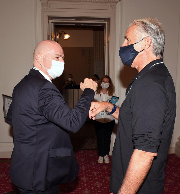 INFANTINO MALAGO  foto mezzelani  GMT SPORT(c)068 INFANTINO MALAGO  foto mezzelani  GMT SPORT(c)068