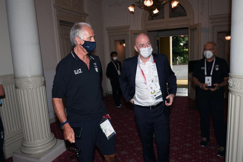 INFANTINO MALAGO  foto mezzelani  GMT SPORT(c)071 INFANTINO MALAGO  foto mezzelani  GMT SPORT(c)071