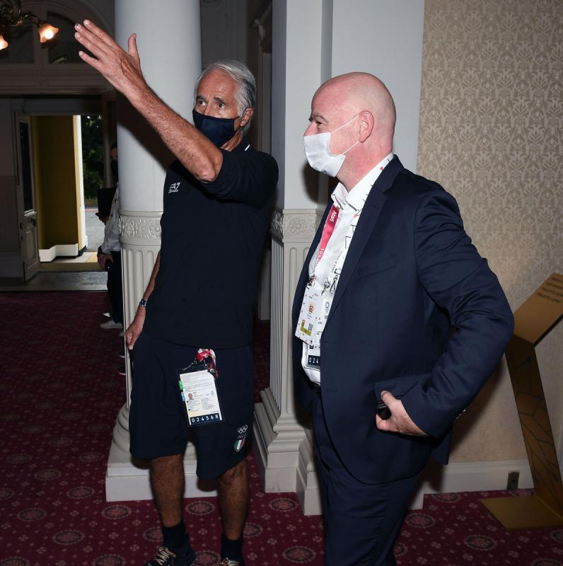 INFANTINO MALAGO  foto mezzelani  GMT SPORT(c)073 INFANTINO MALAGO  foto mezzelani  GMT SPORT(c)073