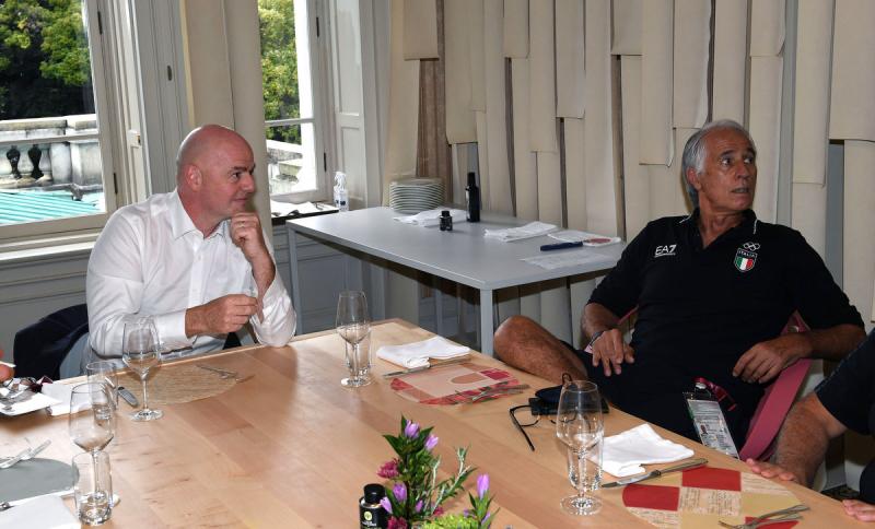 INFANTINO MALAGO  foto mezzelani  GMT SPORT(c)077 INFANTINO MALAGO  foto mezzelani  GMT SPORT(c)077