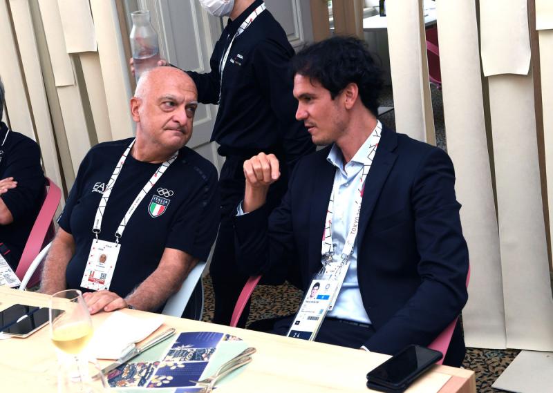 INFANTINO MALAGO  foto mezzelani  GMT SPORT(c)087 INFANTINO MALAGO  foto mezzelani  GMT SPORT(c)087