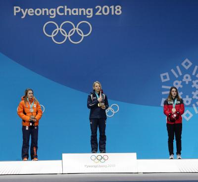 Fontana e Pellegrino alla Medal Plaza